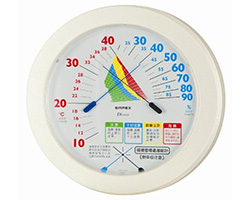 環境管理温・湿度計「熱中症注意」 TM-2482
